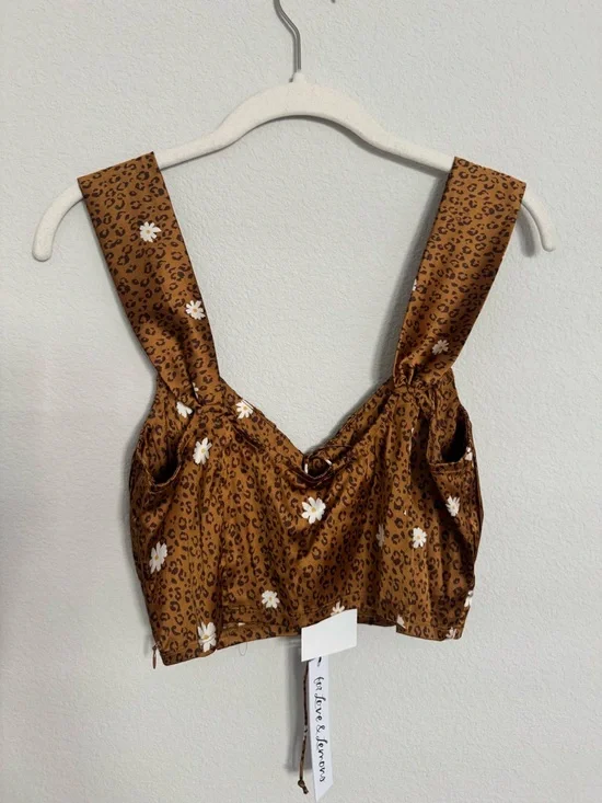 For Love & Lemons Tawny Crop Top - Picture 8 of 8